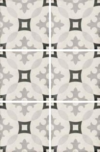 Equipe Art Nouveau Karlsplatz Grey 20x20