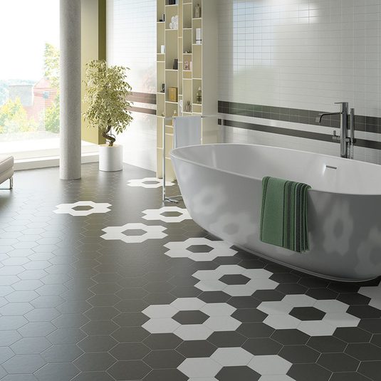 Equipe Hexatile Nature BW 17.5x20