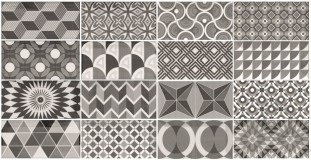 Equipe Metro Patchwork BW 7.5x15