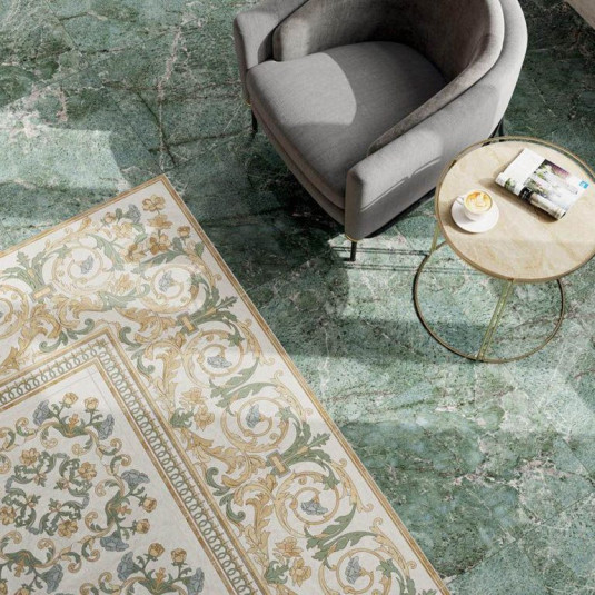 Kerama Marazzi Эвора Синий Светлый Лаппатированный Обрезной 60х60