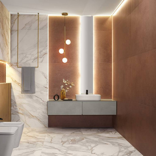 Fap Roma Stone Calacatta Oro Matt R10 80x80