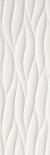 Fap Lumina Curve White Matt 25x75