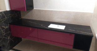 Venezia Stone Мрамор Sahara Noir 18Mm