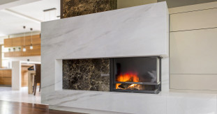 Venezia Stone Мрамор Bianco Lasa Venato 20Mm