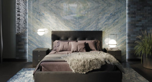 Venezia Stone Мрамор Azul Aquamarina 20Mm