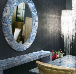 Venezia Stone Мрамор Calcite Blue 20Mm