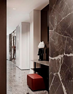 Venezia Stone Мрамор Calacatta Black 20Mm