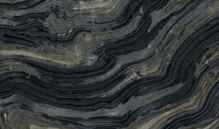 Venezia Stone Мрамор Silver Wave Brown Leather 20Mm
