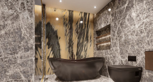 Venezia Stone Мрамор Royal Rosa 20Mm