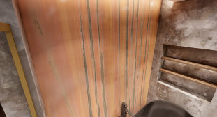 Venezia Stone Мрамор Royal Rosa 20Mm