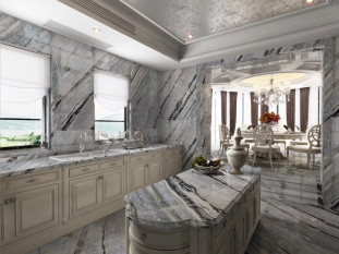 Venezia Stone Мрамор Blue River 20Mm