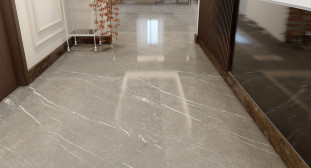 Venezia Stone Мрамор Cyprus Grey Leather 20Mm