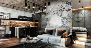 Venezia Stone Мрамор Karibib Fantasy Gold 20Mm