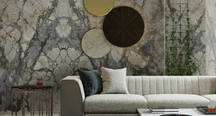 Venezia Stone Мрамор Grey Roots 20Mm