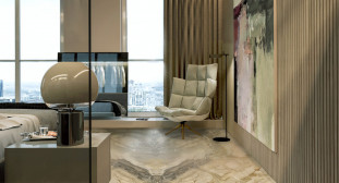 Venezia Stone Мрамор Breccia Aurora Honed 20Mm