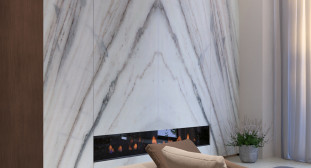 Venezia Stone Мрамор Crystal Brown 20Mm