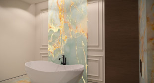 Venezia Stone Onice Blue Sky 20Mm