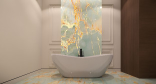 Venezia Stone Onice Blue Sky 20Mm