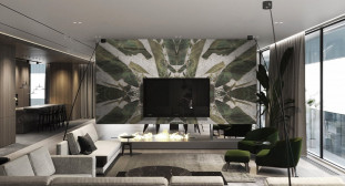 Venezia Stone Кварцит Patagonia Green 20Mm