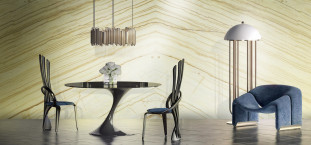 Venezia Stone Кварцит Macaubas Gold 20Mm