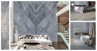 Venezia Stone Кварцит Ijen Blue 20Mm