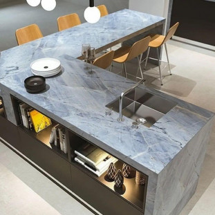 Venezia Stone Кварцит Ijen Blue 20Mm