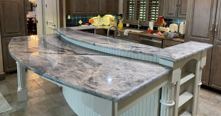 Venezia Stone Кварцит Ijen Blue 20Mm