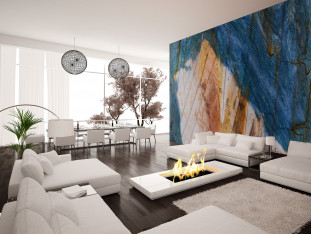 Venezia Stone Кварцит New Louise Blue 20Mm