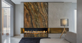 Venezia Stone Кварцит Fusion Rosso 20Mm