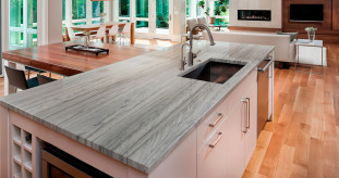 Venezia Stone Кварцит Brilliant Gray 20Mm