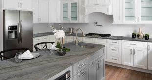 Venezia Stone Кварцит Ocean Blue 20Mm
