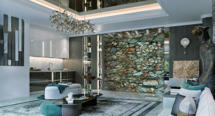Venezia Stone Кварцит Breccia Fuchsite 20Mm
