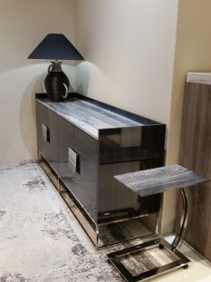 Venezia Stone DARK Травертин Travertine Silver Dark 30Mm