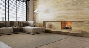 Venezia Stone Травертин Travertine Silver Romano Заполненный Honed 20Mm