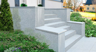 Venezia Stone NEW Гранит Bella White New Бордюр Пиленный 1000X200 80Mm