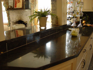 Venezia Stone Гранит Absolute Black 30Mm