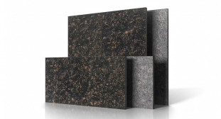 Venezia Stone Гранит Tan Brown Lepatra И Полировка Двусторонняя 30Mm