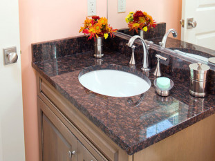 Venezia Stone Гранит Tan Brown Полоса Термообработка 30Mm