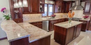 Venezia Stone Гранит Ivory Brown Термообработка 600X300 18Mm
