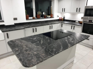 Venezia Stone Гранит Paradiso Marquina Полоса 30Mm