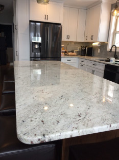 Venezia Stone Гранит Colonial White Leather И Полировка Двусторонняя 30Mm
