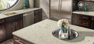 Venezia Stone Гранит Colonial White Полоса 30Mm