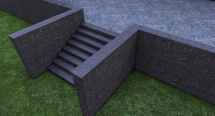 Venezia Stone Гранит Black Galaxy 20Mm