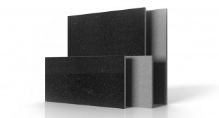 Venezia Stone Гранит Black Galaxy 600X300 18Mm