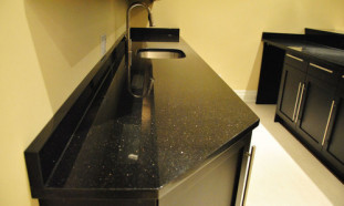Venezia Stone Гранит Black Galaxy 600X300 18Mm
