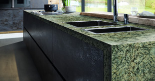 Venezia Stone Гранит Blue Flower 30Mm