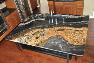 Venezia Stone Гранит Black Taurus 30Mm