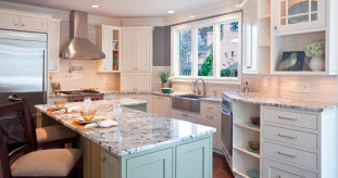 Venezia Stone Гранит Glacier White 30Mm