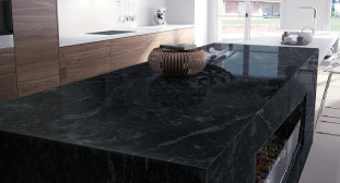 Venezia Stone Гранит Black Motion 20Mm