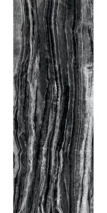 Kerama Marazzi Гемма Черно-Белый Лаппатированный Обрезной 119.5х320х0.6